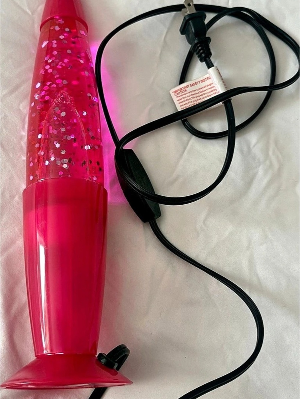 4013 Pink Lava Lamp Decor t1 bulb not included